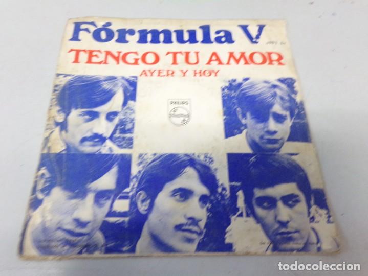 Discos de vinilo: ESTAMOS LIQUIDANDO. disco FORMULA V - TENGO TU AMOR - Foto 2