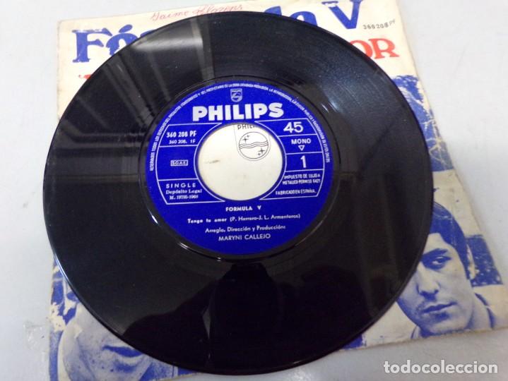 Discos de vinilo: ESTAMOS LIQUIDANDO. disco FORMULA V - TENGO TU AMOR - Foto 3