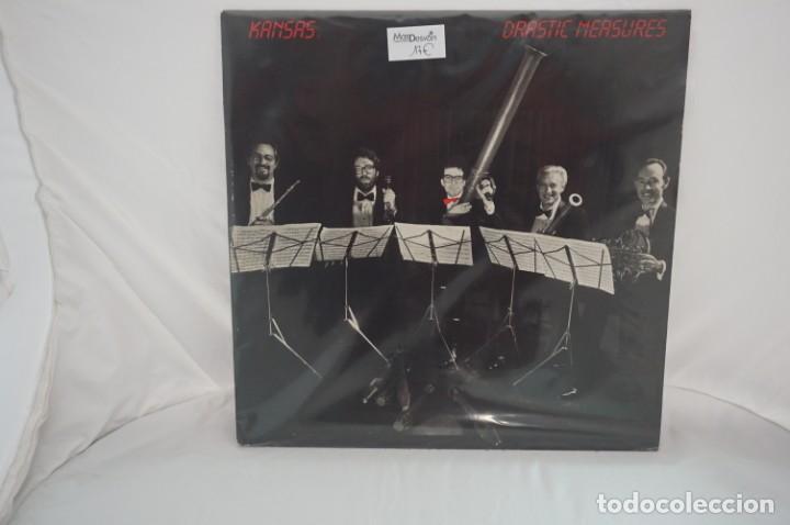 Discos de vinilo: VINILO 12&rdquo; - LP - KANSAS - DRASTIC MEASURES / KIRSNHER - Foto 1