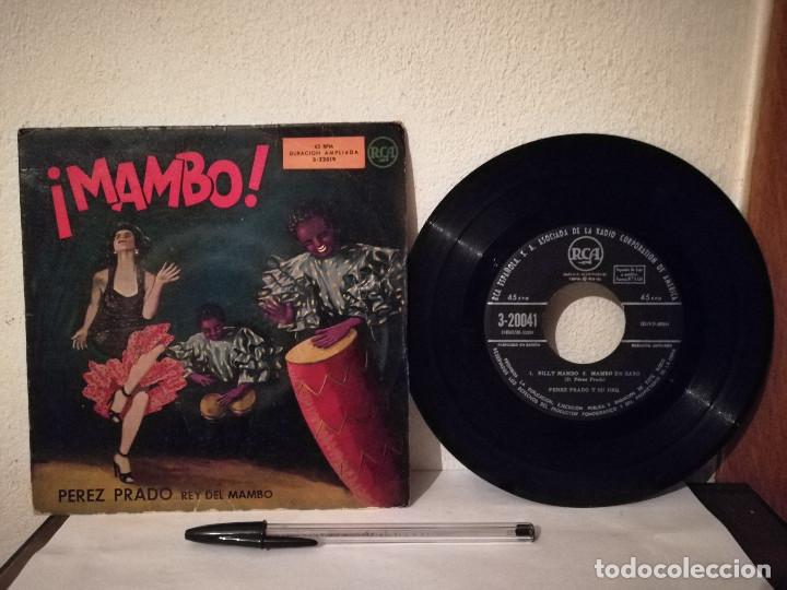 Discos de vinilo: ANTIGUO SINGLE - PEREZ PRADO - REY DEL MAMBO - LA MACARENA - Foto 1