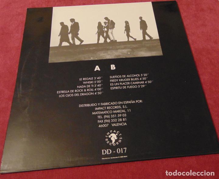 Discos de vinilo: MIDAS REX - LP IMPACT RECORDS 1993 - CON INSERT - Foto 2