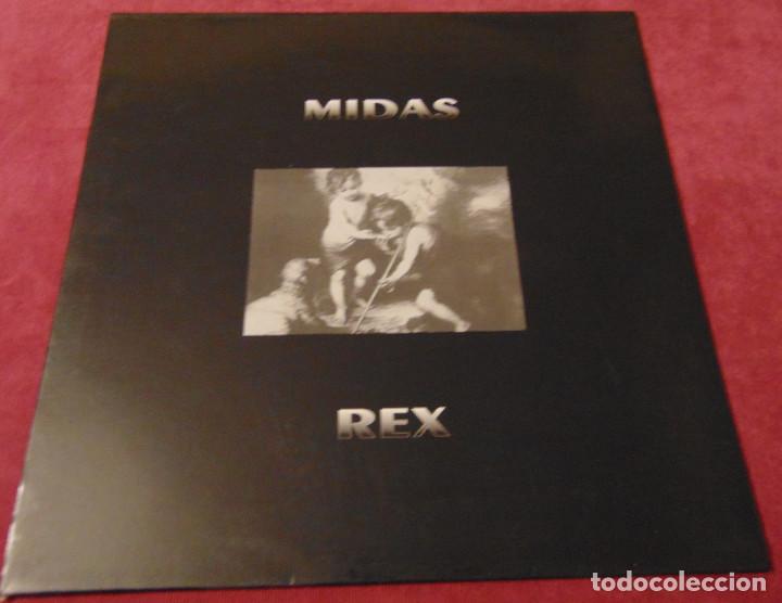 Discos de vinilo: MIDAS REX - LP IMPACT RECORDS 1993 - CON INSERT - Foto 1