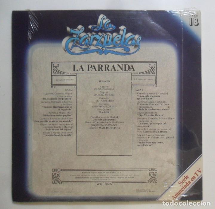 Discos de vinilo: LP - LA PARRANDA - COLUMBIA - 1979 - Foto 3