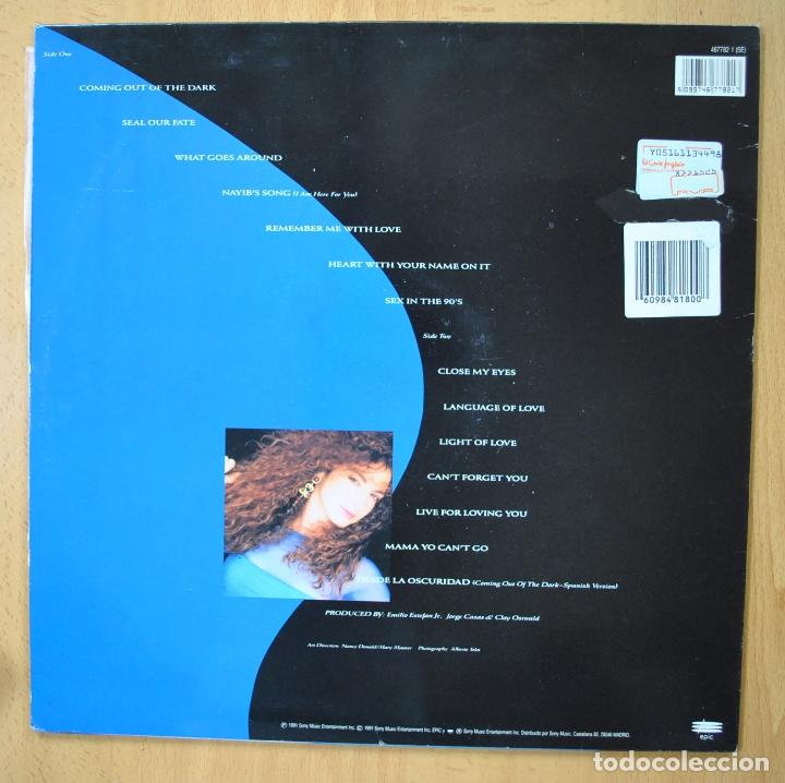 Discos de vinilo: GLORIA ESTEFAN - INTO THE LIGHT - LP - Foto 2
