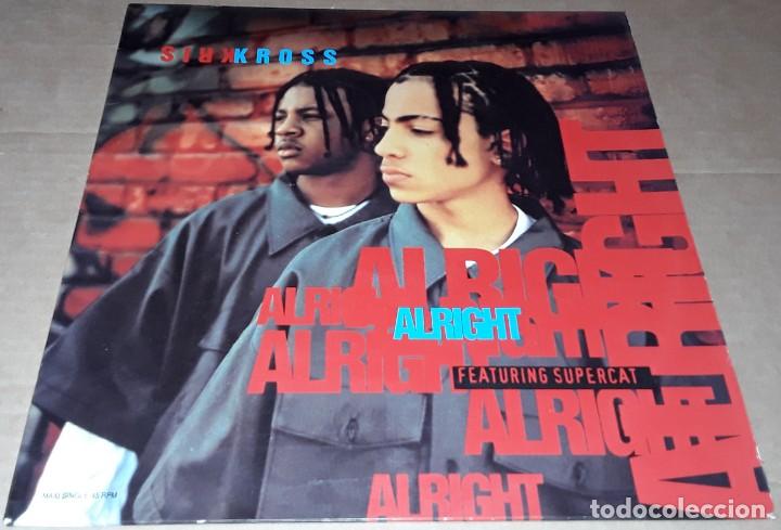 Discos de vinilo: MAXI SINGLE - KRIS KROS - ALRIGHT - KRIS KROS - Foto 1