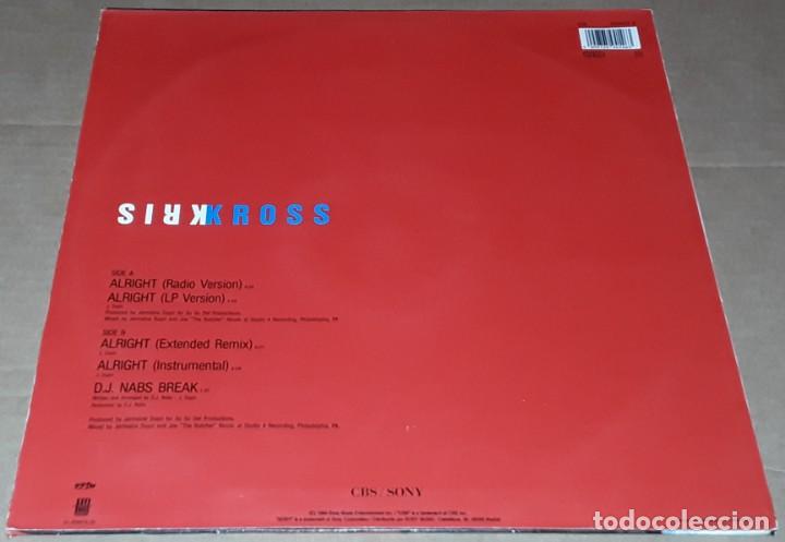 Discos de vinilo: MAXI SINGLE - KRIS KROS - ALRIGHT - KRIS KROS - Foto 2