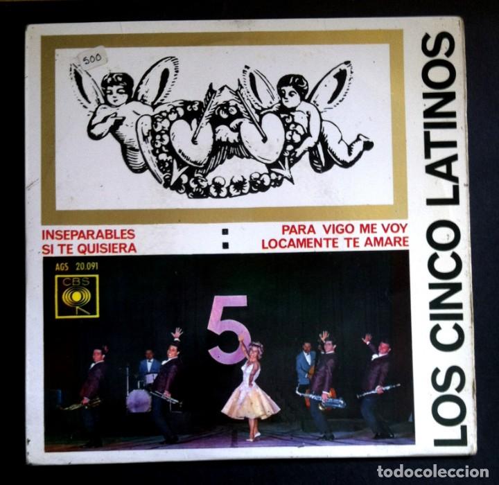 Discos de vinilo: LOS CINCO LATINOS - Inseparables - EP 1963 - CBS - Foto 1