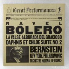 Discos de vinilo: LP - VINILO GREAT PERFORMANCES - RAVEL BOLERO - ESPAÑA - AÑO 1981. Lote 248177710