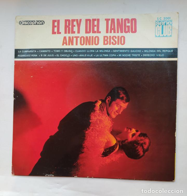 Discos de vinilo: ANTONIO BISIO. El rey del tango. LP. TDKDA66 - Foto 1
