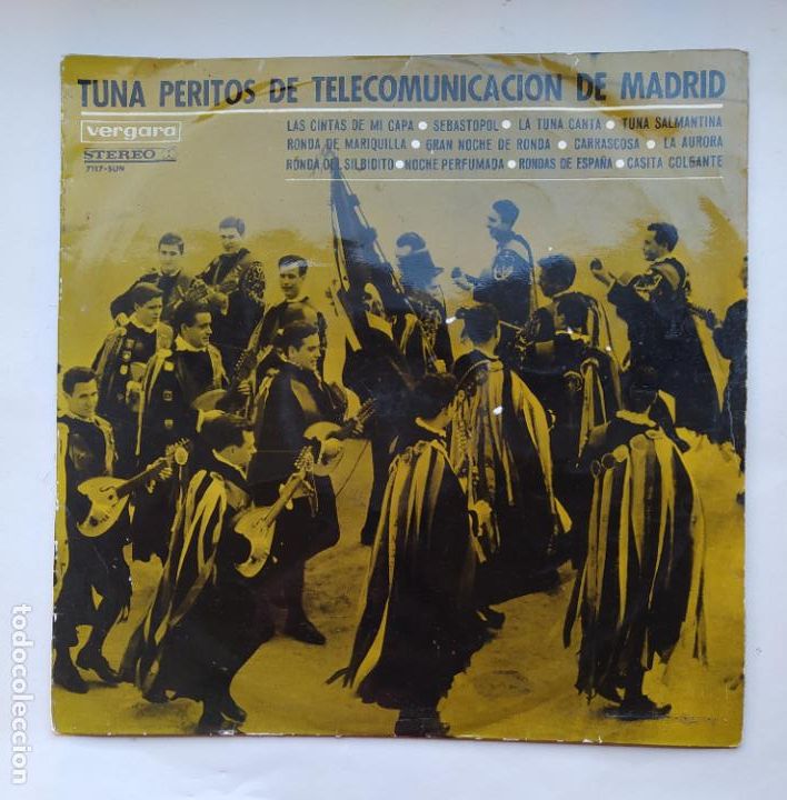 Discos de vinil: TUNA PERITOS DE TELECOMUNICACION MADRID - LP. TDKDA66