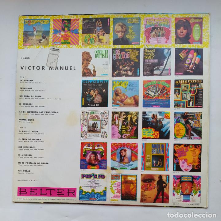 Discos de vinilo: VICTOR MANUEL - LP. BELTER. TDKDA66 - Foto 2