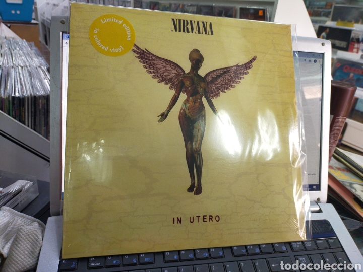 Discos de vinilo: Nirvana LP in &uacute;tero vinilo de color precintado - Foto 1