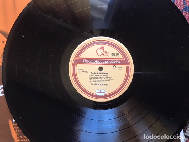 Discos de vinilo: Sarah Vaughan - Foto 7