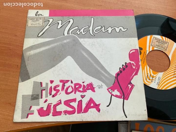 Disques de vinyle: LA MADAM (HISTORIA FUCSIA) SINGLE ESPA&Ntilde;A 1987 (EPI21)
