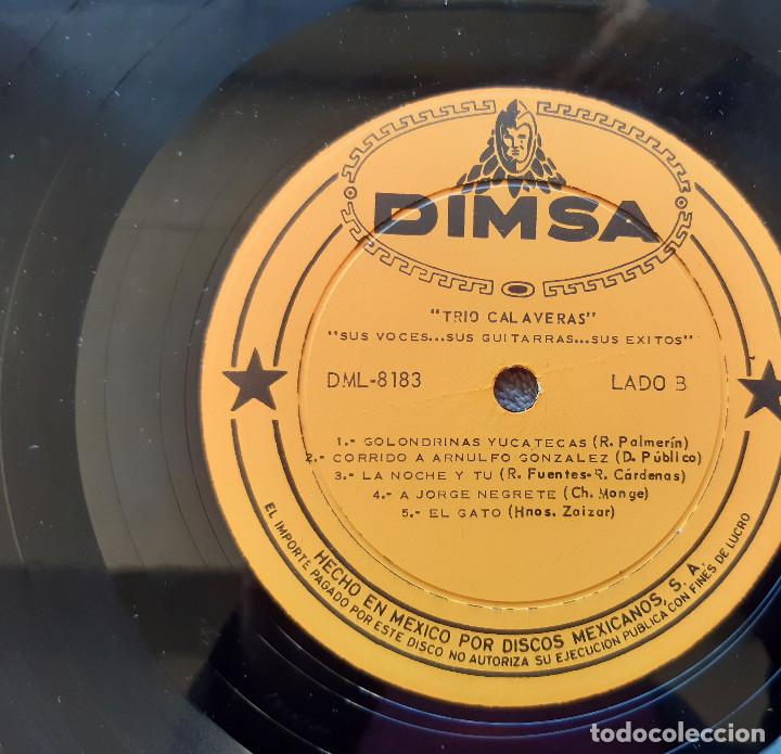 Discos de vinilo: TR&Iacute;O CALAVERAS - ES M&Eacute;XICO - LP - Foto 5