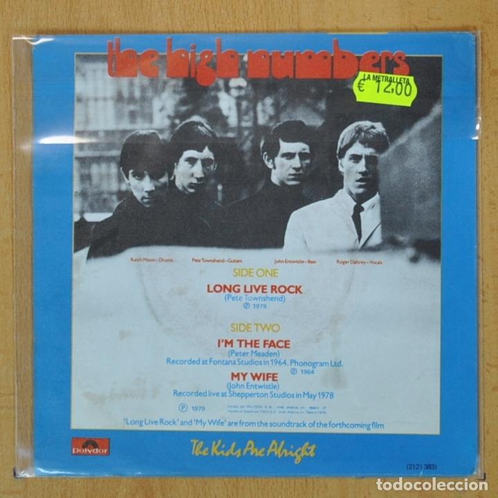 Discos de vinilo: THE WHO - LONG LIVE ROCK + 2 - EP - Foto 3