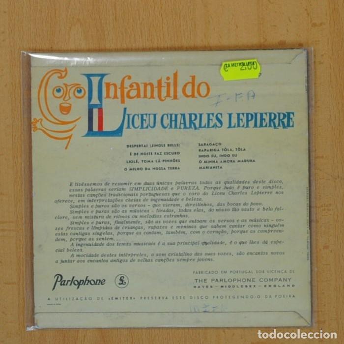 Discos de vinilo: LICEU CHARLES LESPIERRE - DESPERTA + 8 - EP - Foto 3