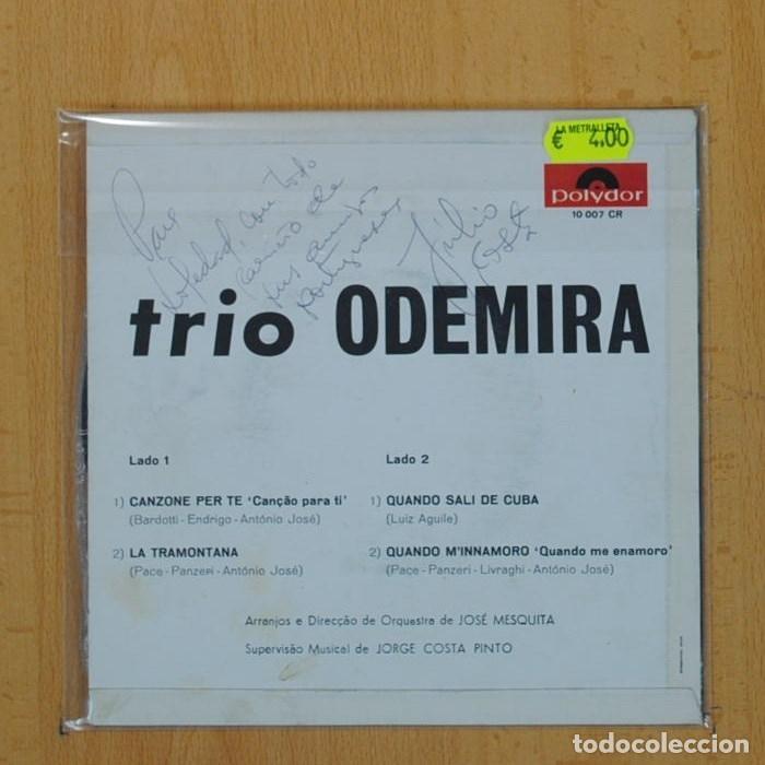 Discos de vinilo: TRIO ODEMIRA - CANZONE PER TE + 3 - EP - Foto 3