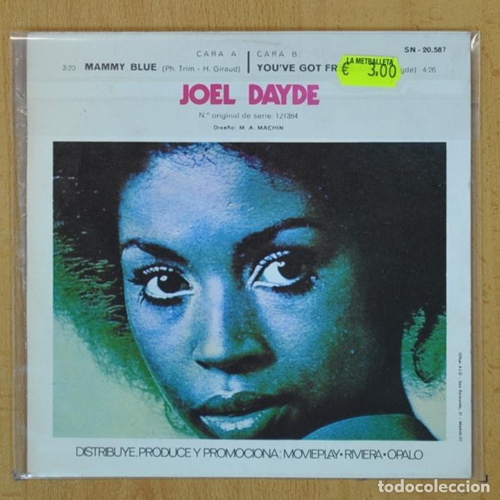 Discos de vinilo: JOEL DAYDE - MAMMY BLUE - SINGLE - Foto 3