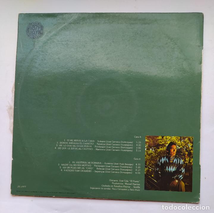Discos de vinilo: ANTONIO NU&Ntilde;EZ. EL CHOCOLATE. LP. TDKLP19 - Foto 2