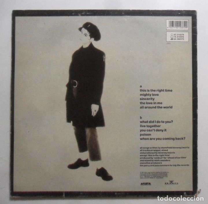 Discos de vinilo: LP - LISA STANFIELD - AFFECTION - ARISTA - 1989 - Foto 3