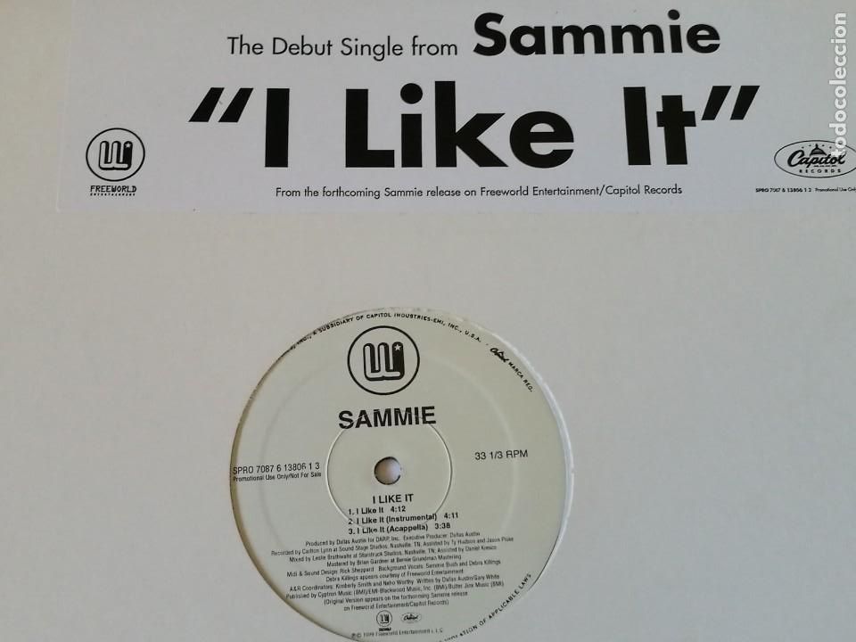 Discos de vinilo: Sammie - I Like It - 1999 - Foto 1