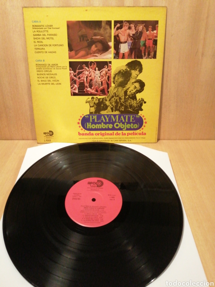 Discos de vinilo: Playmate. Hombre Objeto. Pierre Bachelet. - Foto 2