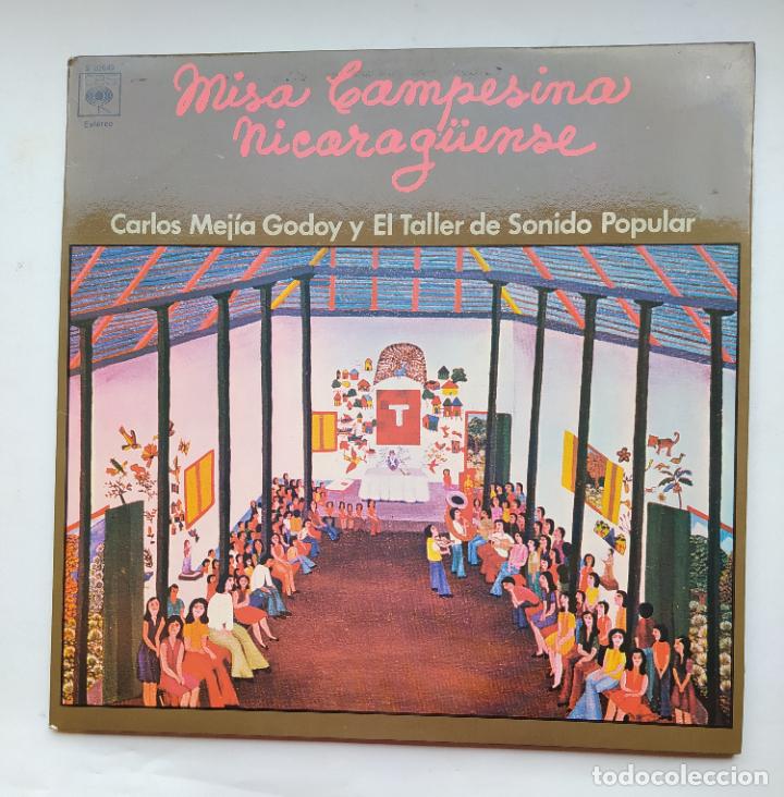Disques de vinyle: MISA CAMPESINA NICARAG&Uuml;ENSE. - CARLOS MEJ&Iacute;A GODOY Y EL TALLER DE SONIDO POPULAR. LP. TDKDA68
