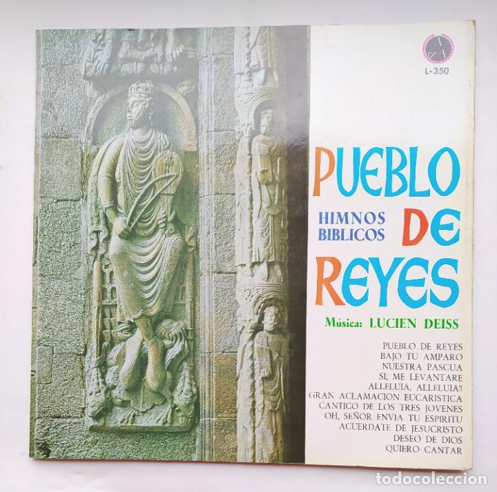Dischi in vinile: HIMNOS B&Iacute;BLICOS - PUEBLO DE REYES - MUSICA LUCIEN DEISS. LP. TDKDA68