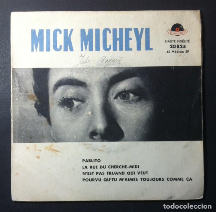 Discos de vinilo: MICK MICHEYL - Pablito - EP FRANCES 1957 - POLYDOR - Foto 1