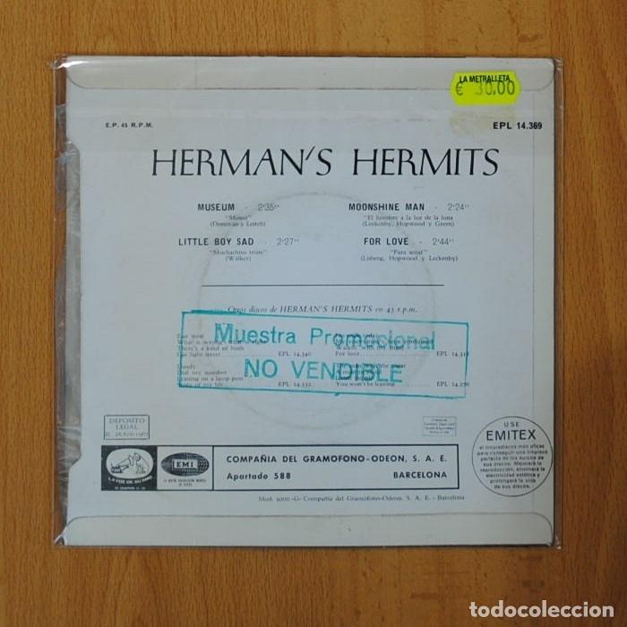 Discos de vinilo: HERMANS HERMITS - MUSEUM +3 - EP - Foto 3