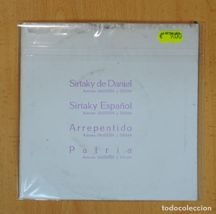 Discos de vinilo: EDICIONES CALANDRIA - SIRTAKY DE DANIEL + 3 - EP - Foto 3
