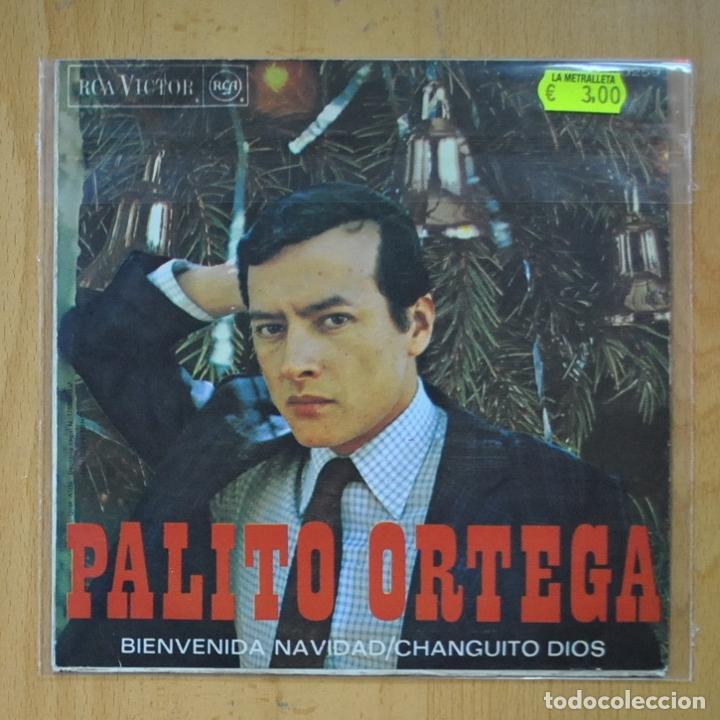 Discos de vinilo: PALITO ORTEGA - BIENVENIDA NAVIDAD / CHANGITO DIOS - SINGLE - Foto 3