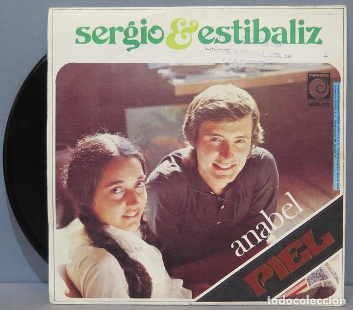 Discos de vinilo: SINGLE. SERGIO Y ESTIBALIZ. ANABEL - Foto 2