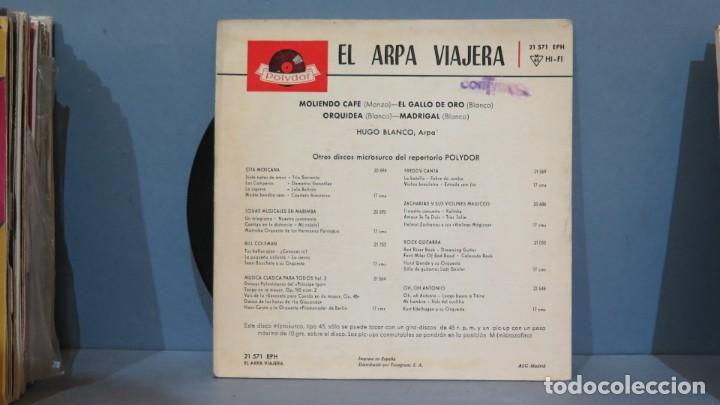 Discos de vinilo: EP. EL ARPA VIAJERA. MOLIENDO CAFE - Foto 2