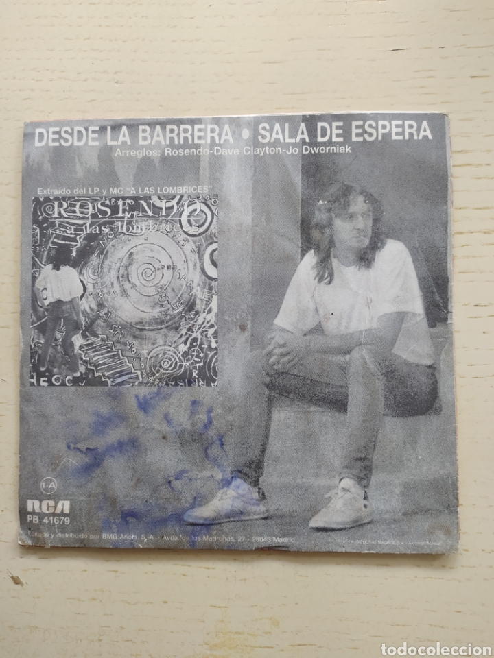 Discos de vinilo: Single Rosendo Mercado - Foto 2