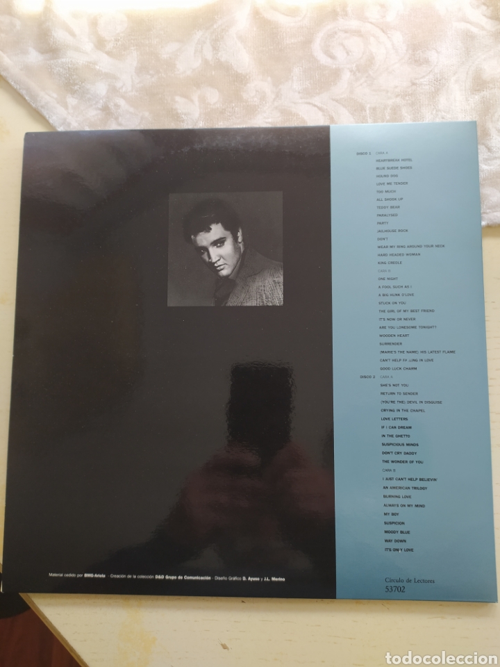 Discos de vinilo: Doble LP Elvis - Foto 2
