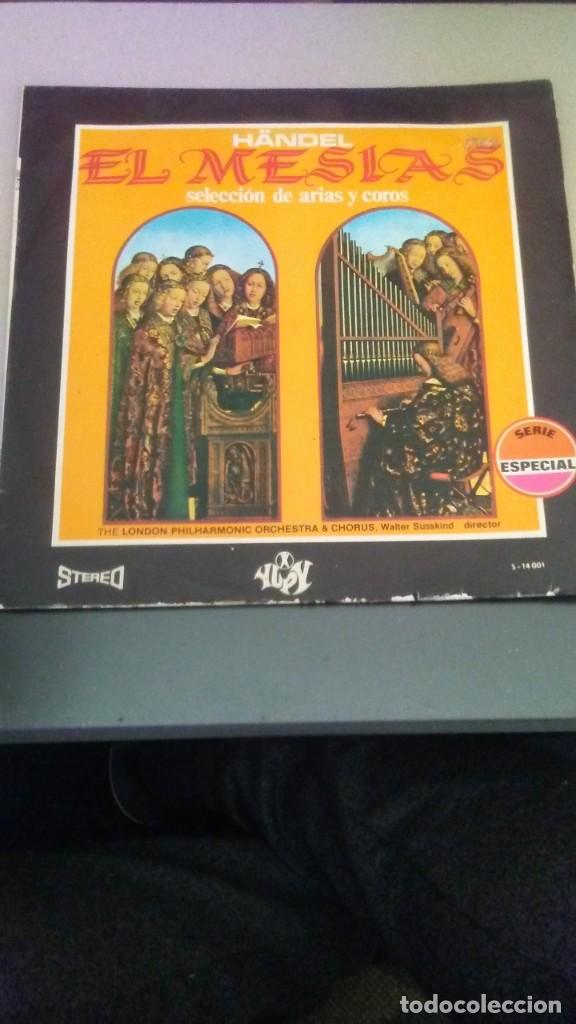 Discos de vinilo: H&Auml;NDEL - EL MESIAS - Foto 1