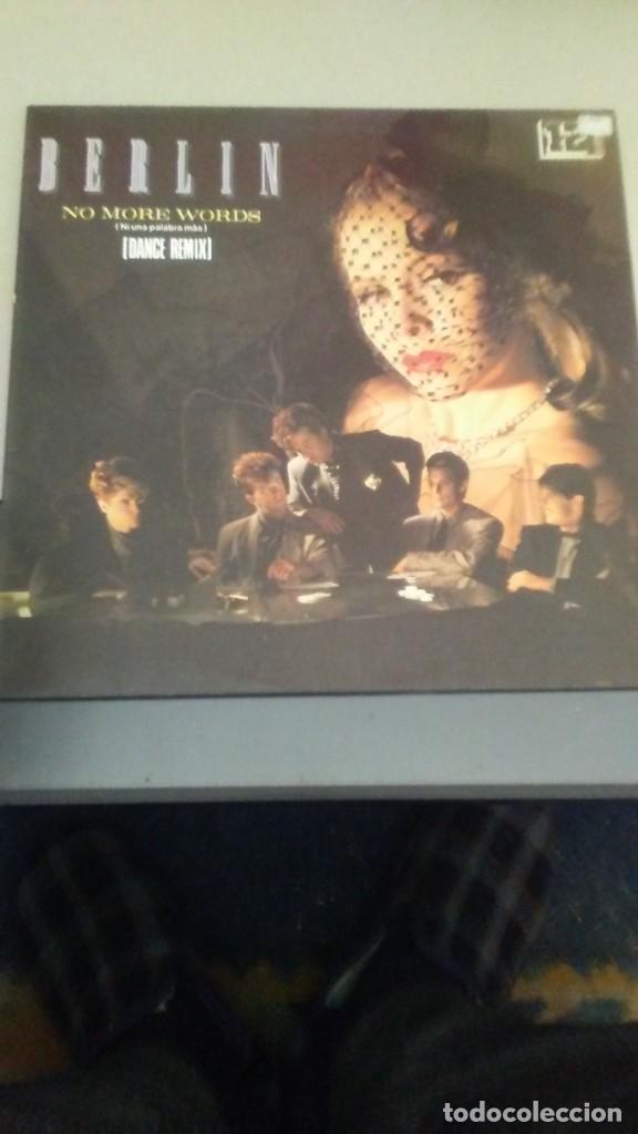 Discos de vinilo: BERLIN - NO MORE WORDS - MAXI 1984 - Foto 1