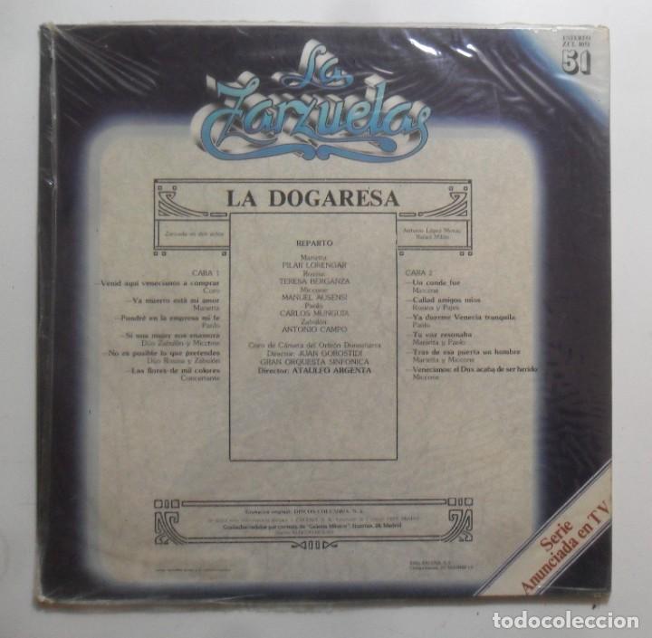 Discos de vinilo: LP - LA DOGARESA - COLUMBIA - Foto 3