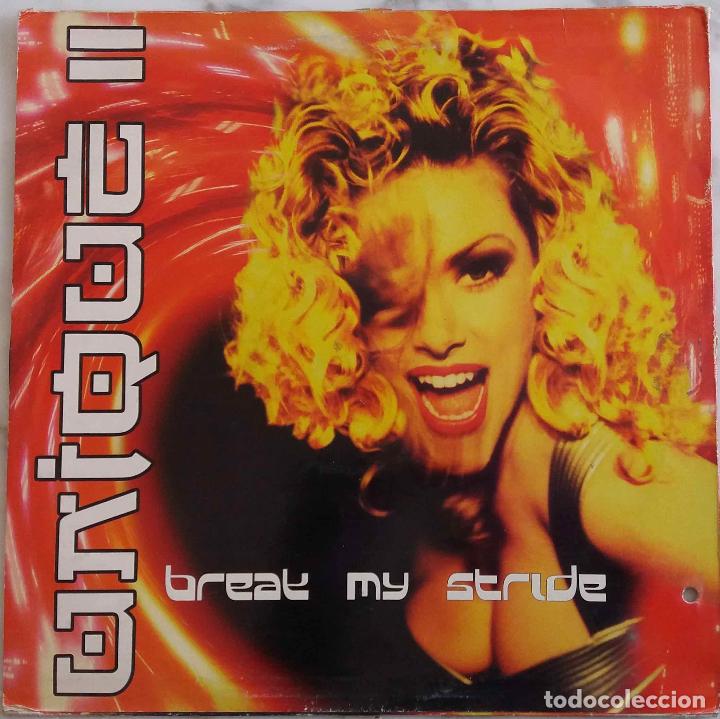 Discos de vinilo: UNIQUE II, BREAK MY STRIDE. MAXI SINGLE AUSTRIA 3 TEMAS - Foto 1