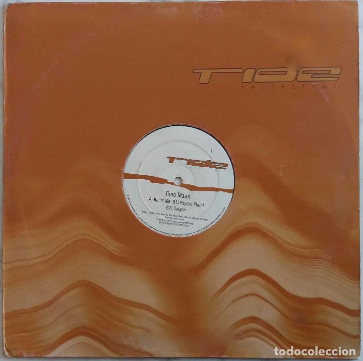Discos de vinilo: TIMO MAAS, KILLIN ME. MAXI SINGLE UK 3 TEMAS - Foto 1