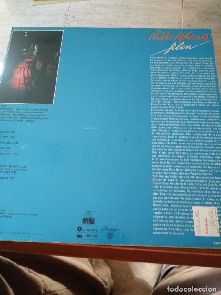 Discos de vinilo: Pablo Milanes Filin - Foto 2