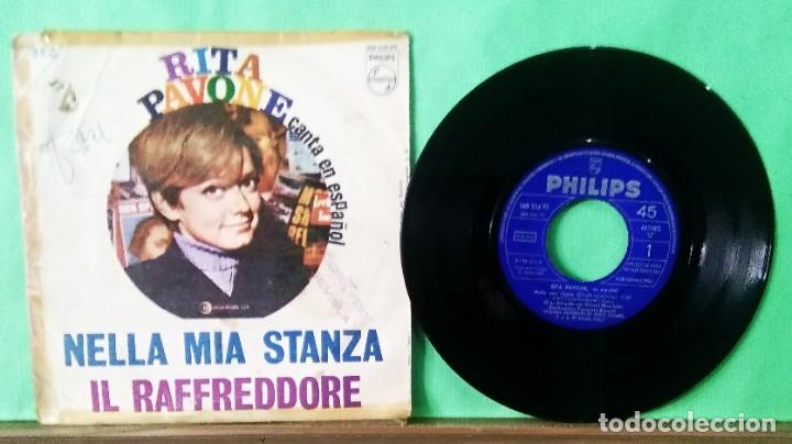 Discos de vinilo: RITA PAVONE.NELLA MIA STANZA 1968- LIMPIO, TRATADO CON ALCOHOL ISOPROP&Iacute;LICO - AZ