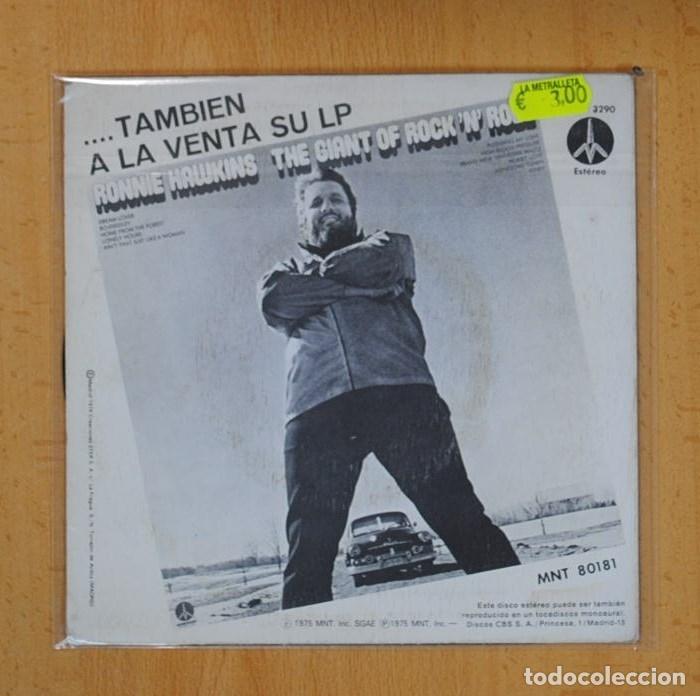 Discos de vinilo: RONNIE HAWKINS - BO-DIDDLEY - SINGLE - Foto 3