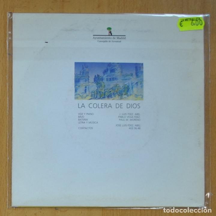 Discos de vinilo: LA COLERA DE DIOS - IX VILLA DE MADRID - SINGLE - Foto 3