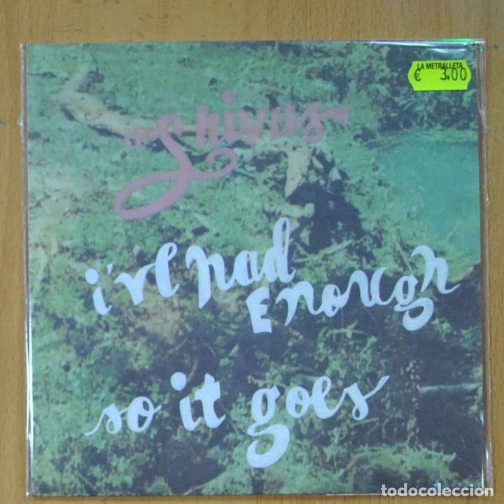 Discos de vinilo: THE SHIVAS - IVE&acute;HAD ENOUGHT / SO IT GOES - SINGLE - Foto 3