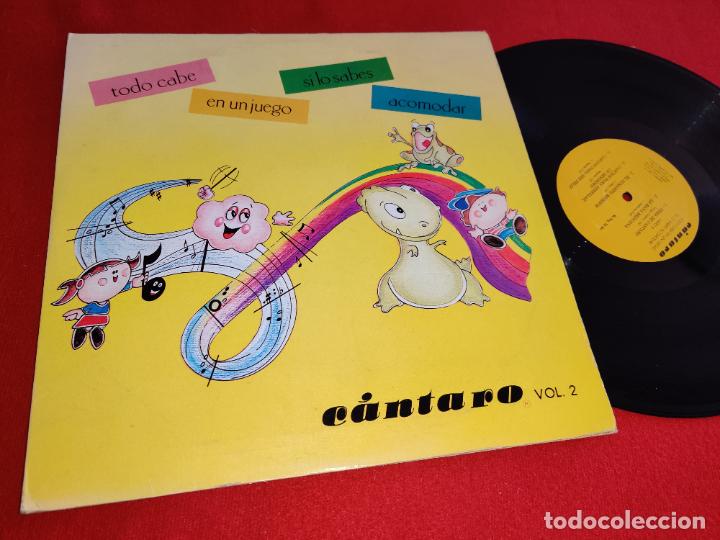 Discos de vinil: CANTARO Todo cabe en un juego si lo sabes acomodar LP 1986 PRIVADO MEXICO INFANTIL