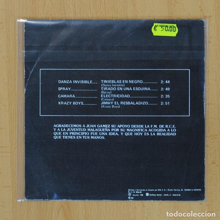 Discos de vinilo: VARIOS - DANZA INVISIBLE + 3 - EP - Foto 3