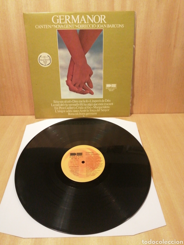 Discos de vinilo: Germanor. Nova Gent. Joan Barcons. - Foto 1